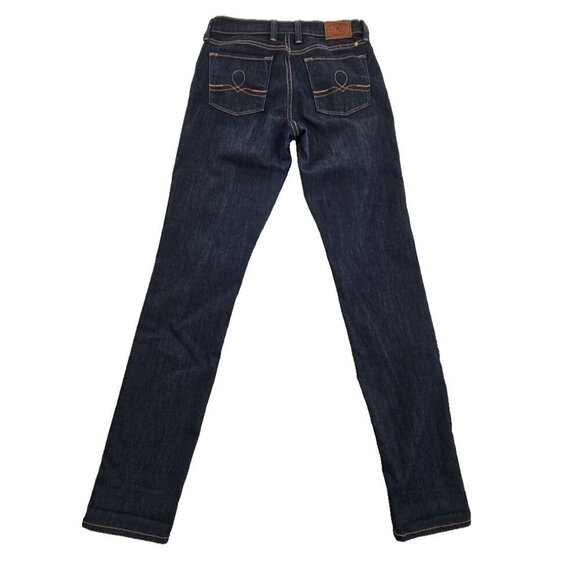 Lucky Brand Sofia Skinny Jeans Women's Size 6 W28xL30 Dark Wash Stretch EUC LN - Picture 2 of 15